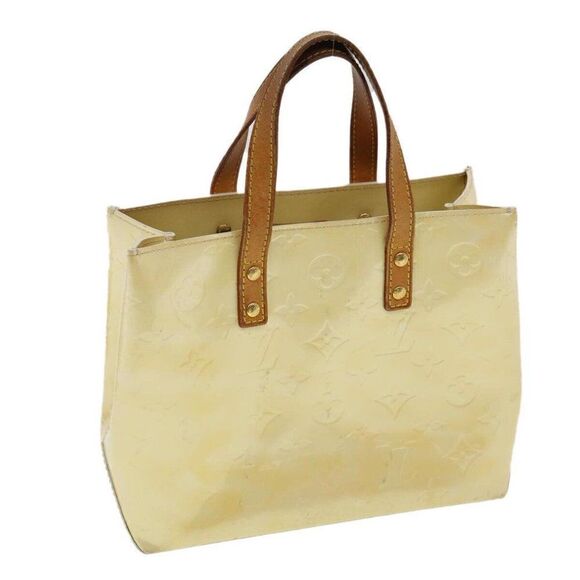 Louis Vuitton Handbags - LOUIS VUITTON Vernis Reade PM Perle Monogram Patent Leather Tote